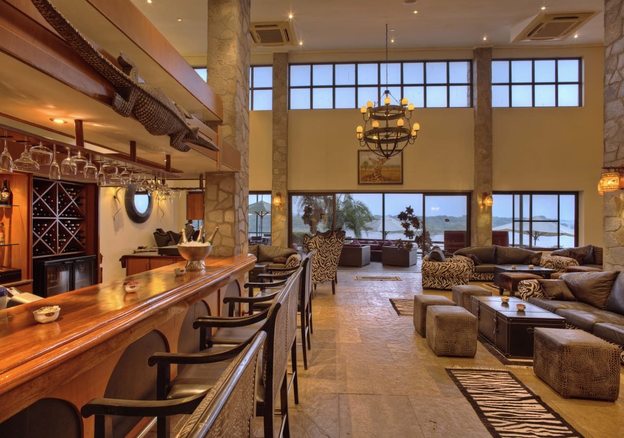 Chobe safari lodge uganda the karuma bar and terrace 1280