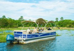 Paraa safari lodge game viewing from the river 1280