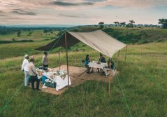 Ishasha wilderness camp bush breakfast 1280