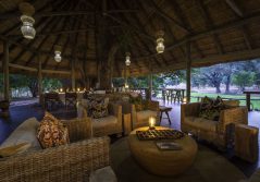 Bilimungwe bushcamp main lounge and dining area 1280