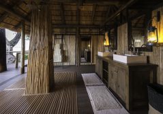 Chamilandu bushcamp tented bathroom 1280
