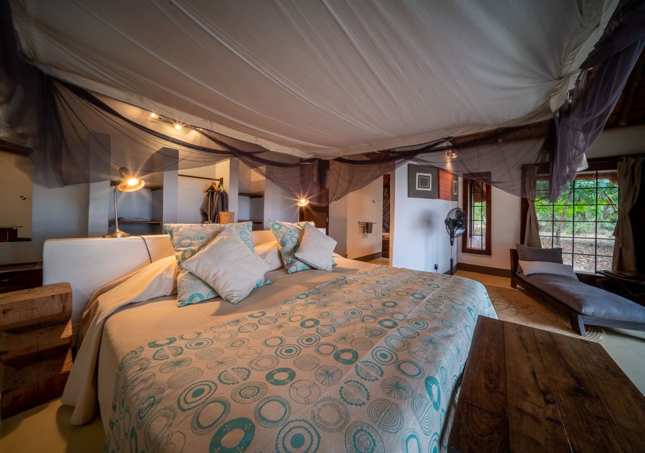 Luangwa river camp tented guest suite 1280