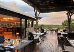 The elephant camp outside dining area 1280