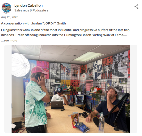 L8night with Choccy - A conversation with Jordy Smith