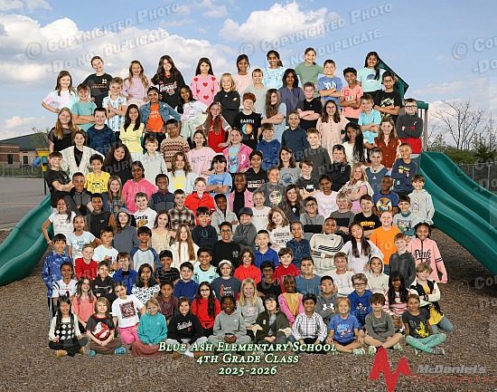 Blue Ash 4th Grade 2026