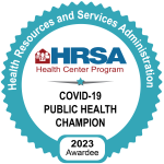 2023 CHQR COVID 19 PHC Badge