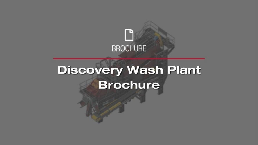 Discovery wash plants brochure