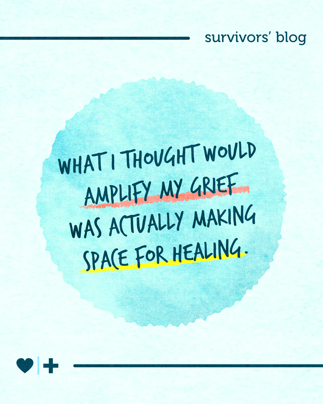 What I thought would amplify grief made space for healing.