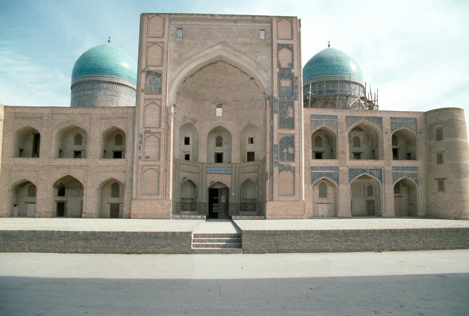 Mir Arab Madrasasi Exterior Northwest Corner Archnet