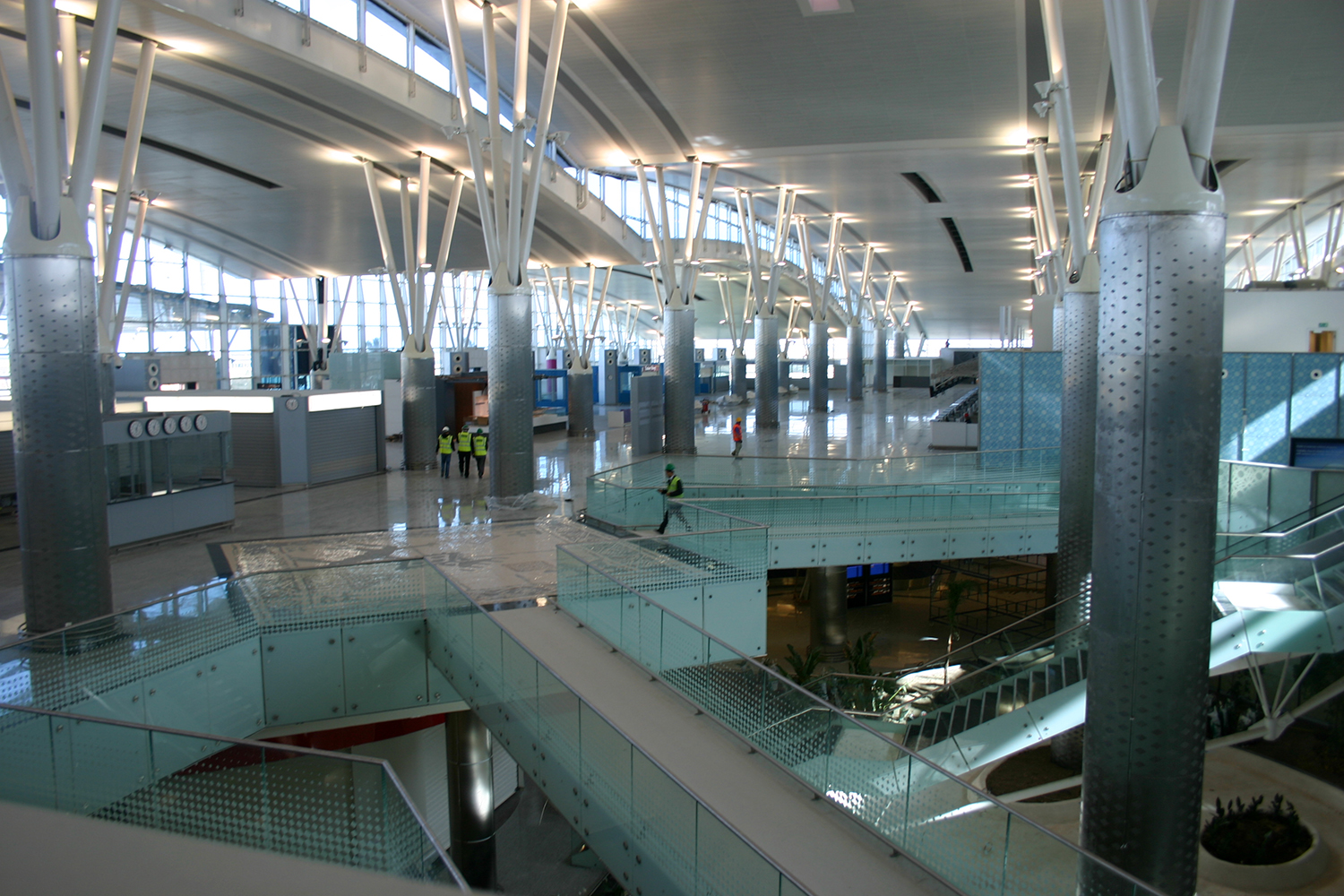 Enfidha International Airport Interior view with floor coverings and