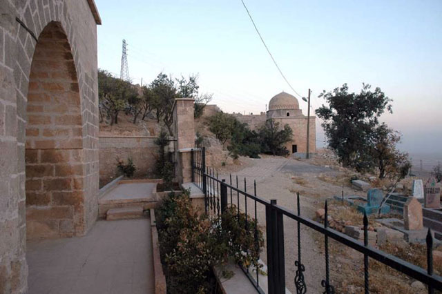 Kasim Pasa Medresesi Exterior view from west, showing mosque of