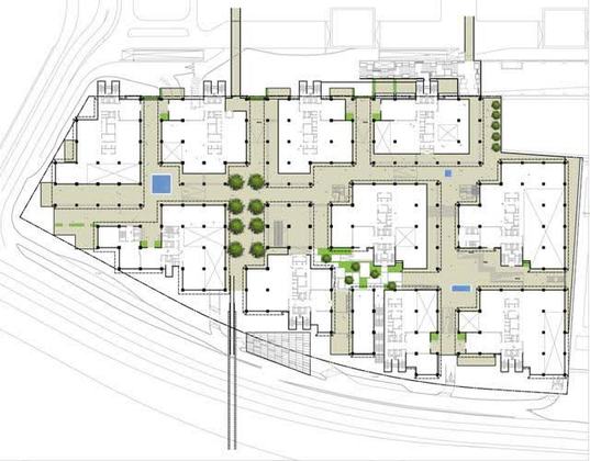 Difc Gate Village Map Difc Gate Village Development | Retail Street View 6 | Archnet