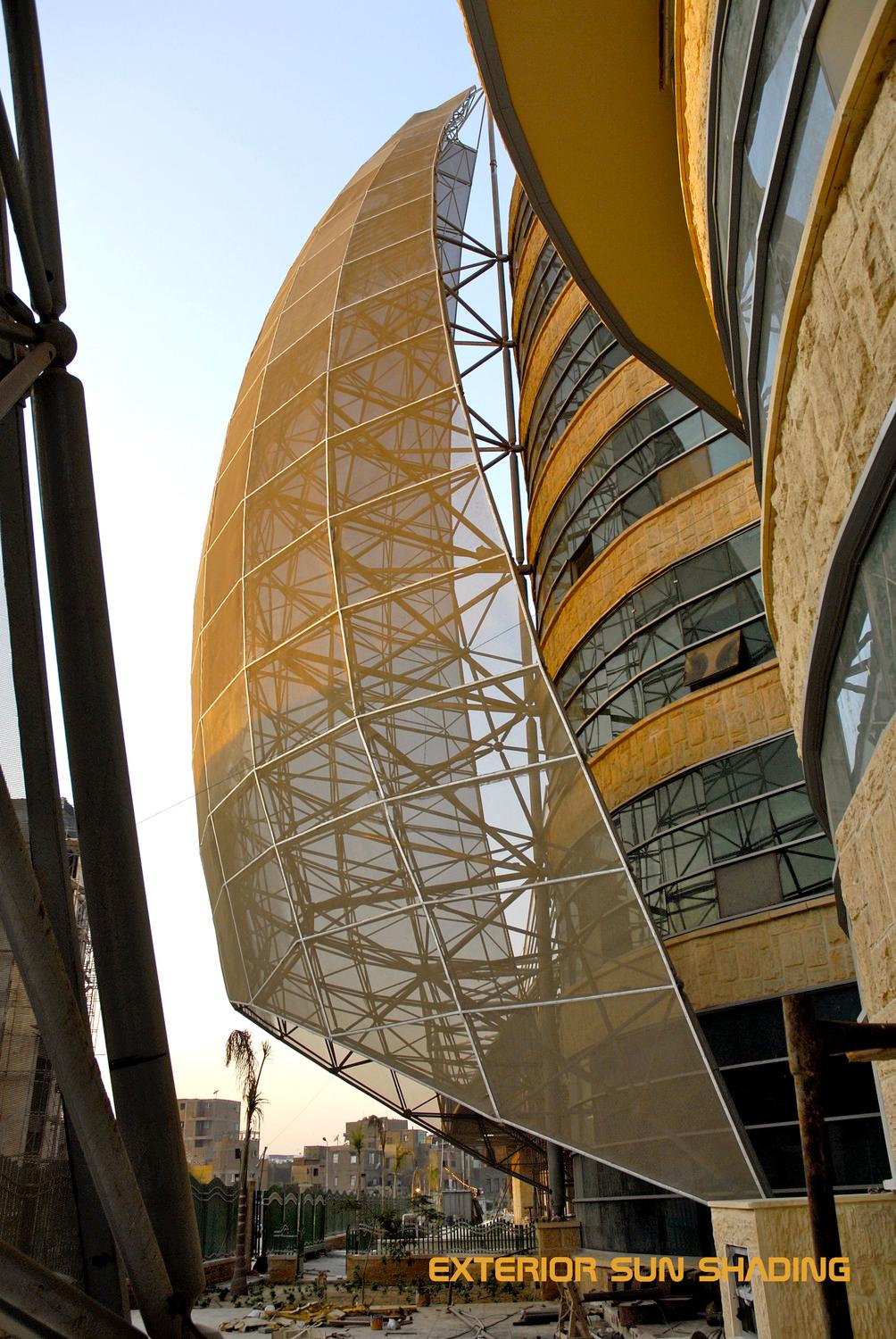 Children's Cancer Hospital Egypt Exterior sunshading