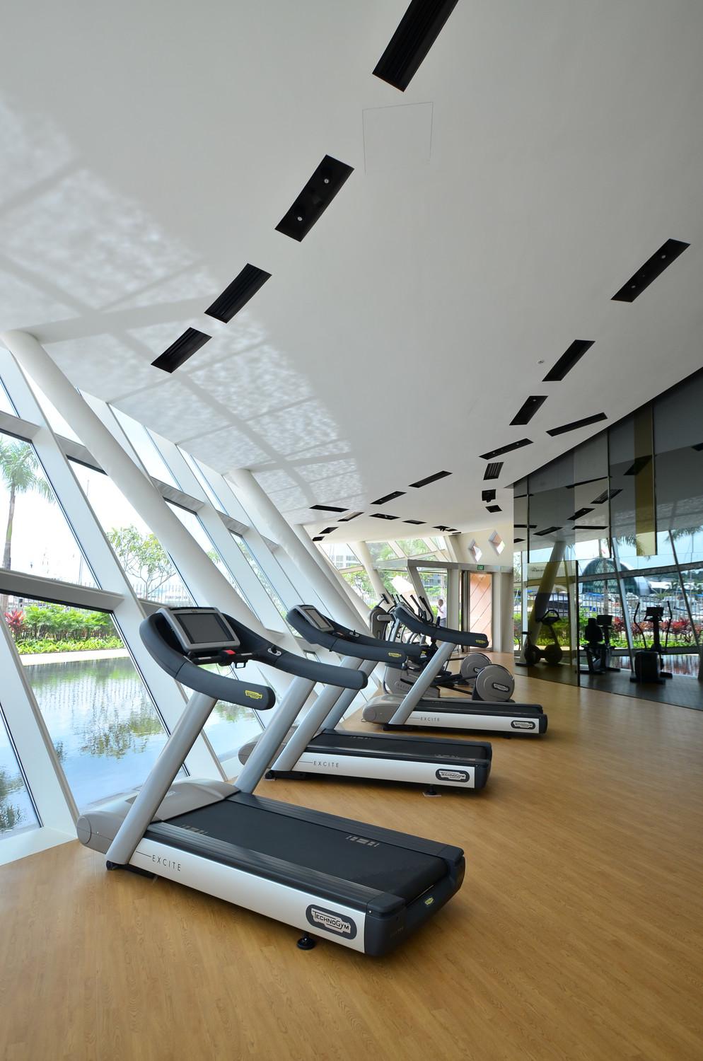 The Gym Is Fully Furnished And Fitted Out With State Of The Art Fitness Equipment To Encourage Frequent Use Archnet