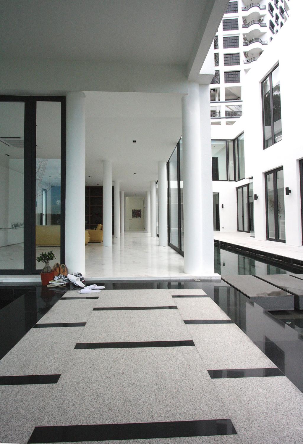 House at Bangsar Open but intimately interlinked spaces create