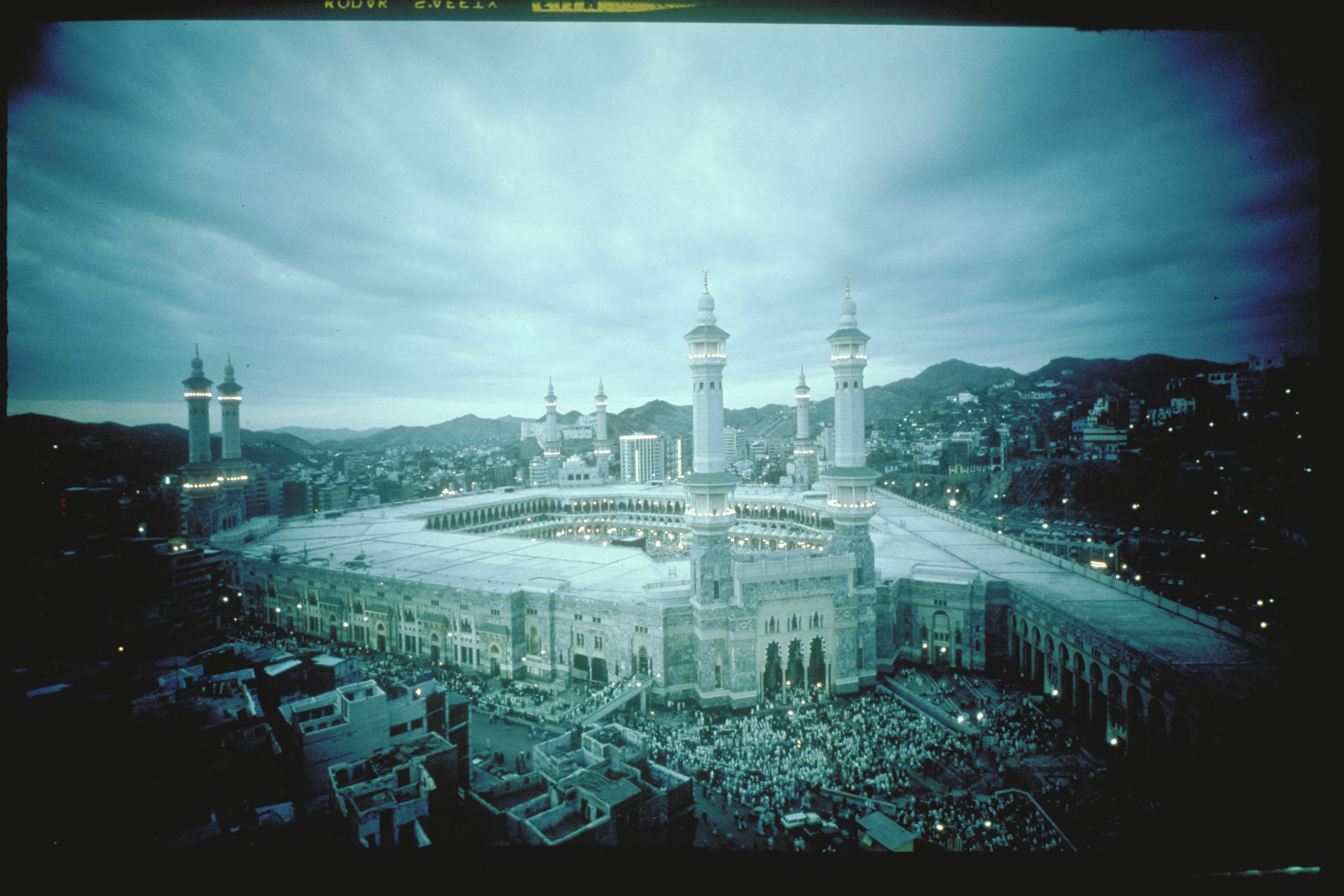 Haram alSharif exterior, birdseye view