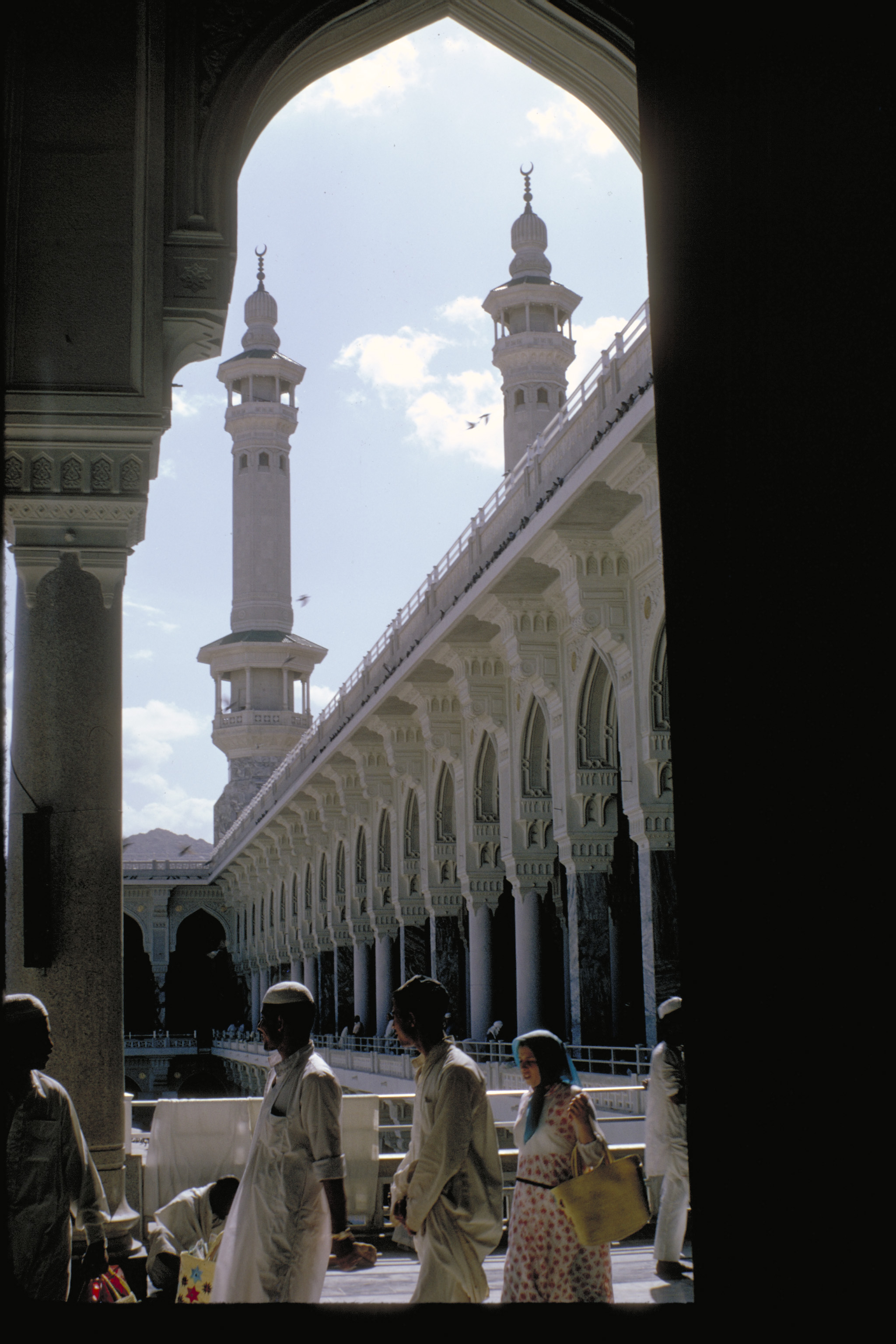 Masjid alNabawi courtyard view