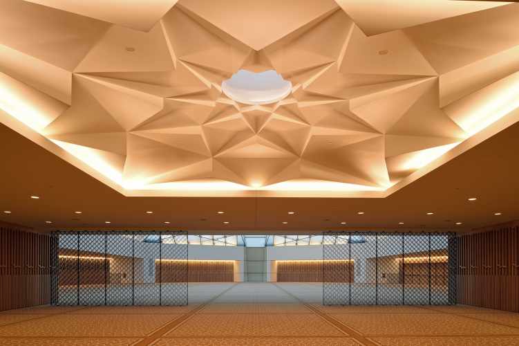 The Ismaili Centre Toronto View Of The Muqarnas Ceiling Looking