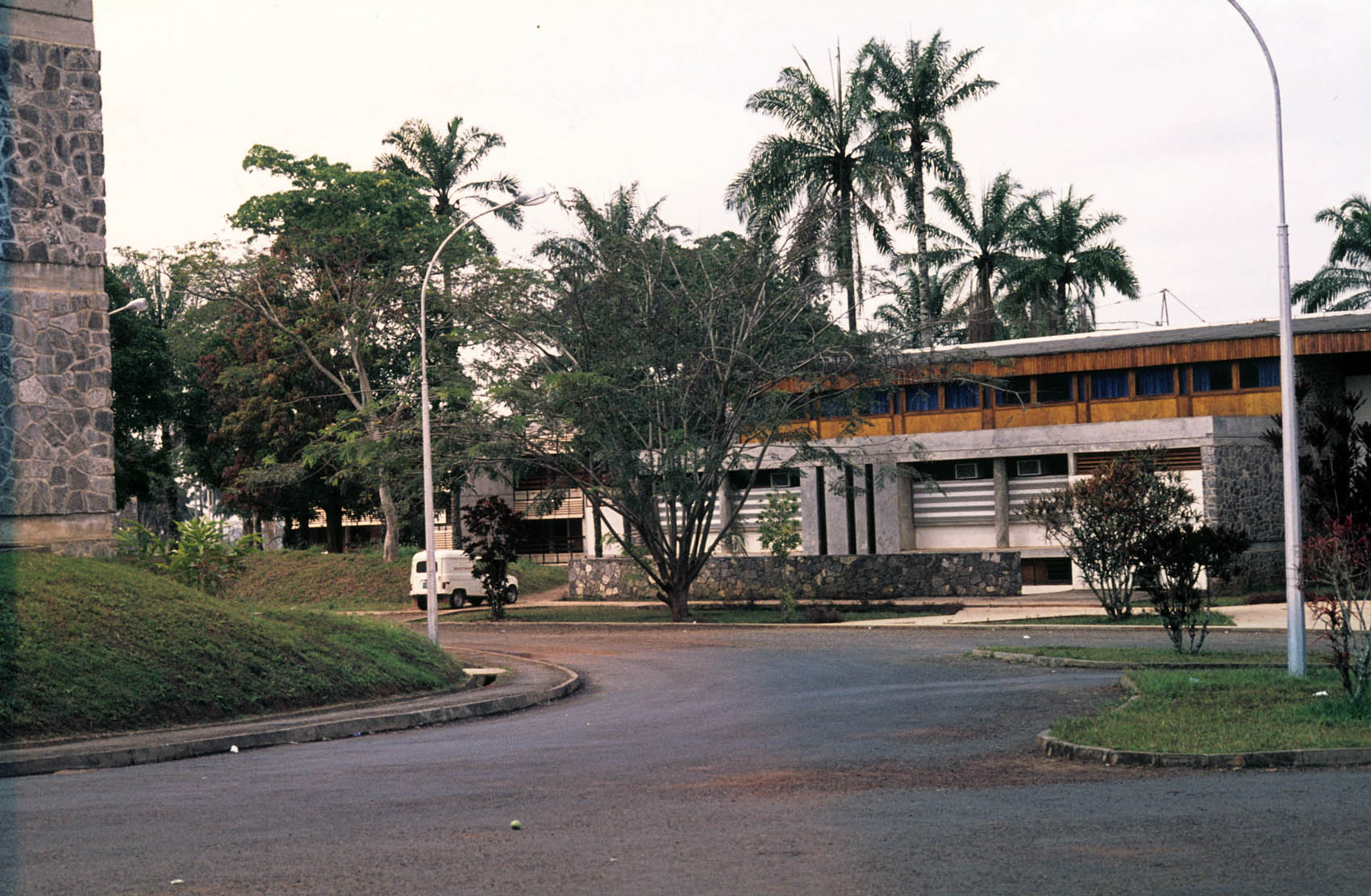 Federal University of the Cameroon Broad view of library