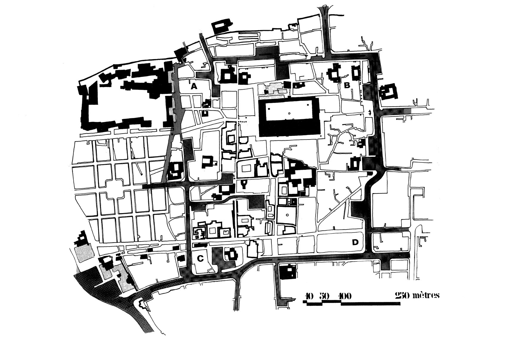 1968 Master Plan for Damascus Development plan for Old Town with