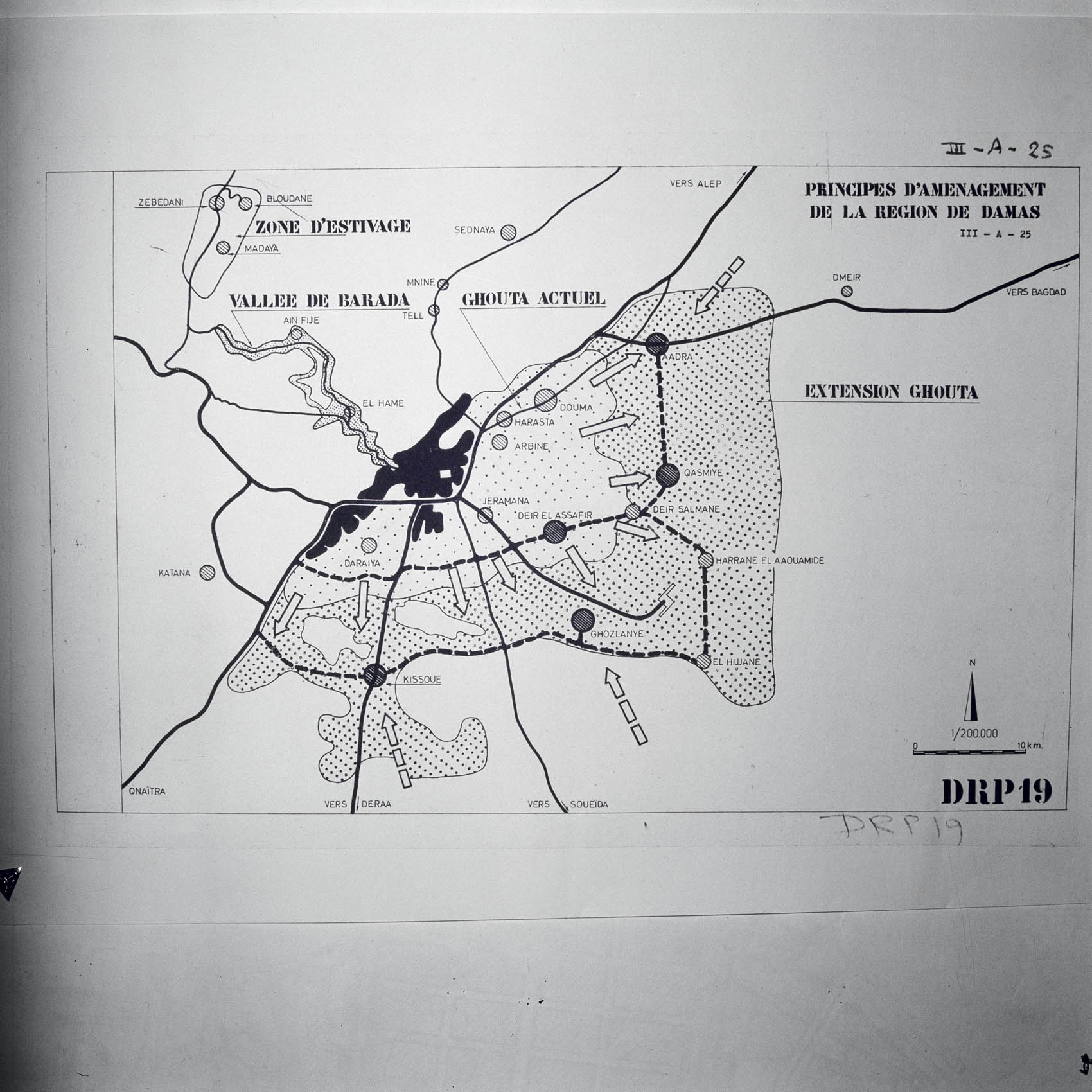 Damascus Plan development principles for Damascus