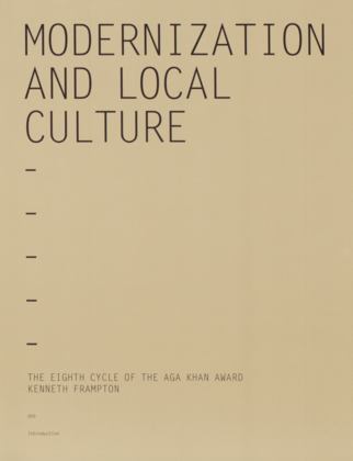 Modernization and Local Culture The Eighth Cycle of the