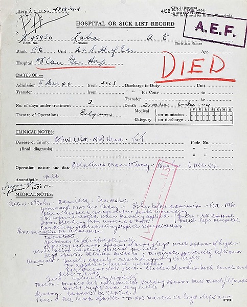 Laba hospital record