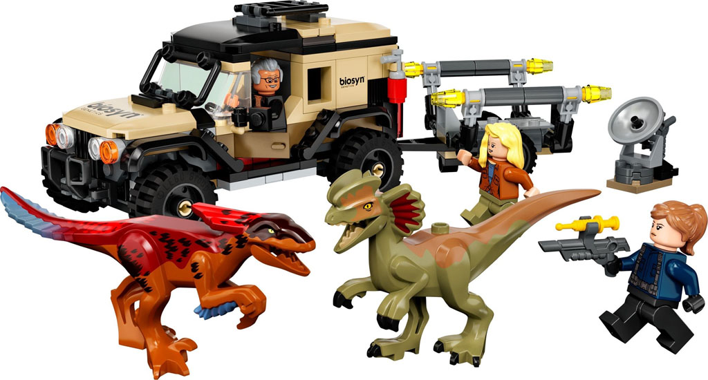 Pre-Order LEGO Jurassic World Dominion Sets | Belle-Ve Bricks | LEGO MOCS / Custom MOCs LEGO Jurassic World Pyroraptor & Dilophosaurus Breakout (76951) 3