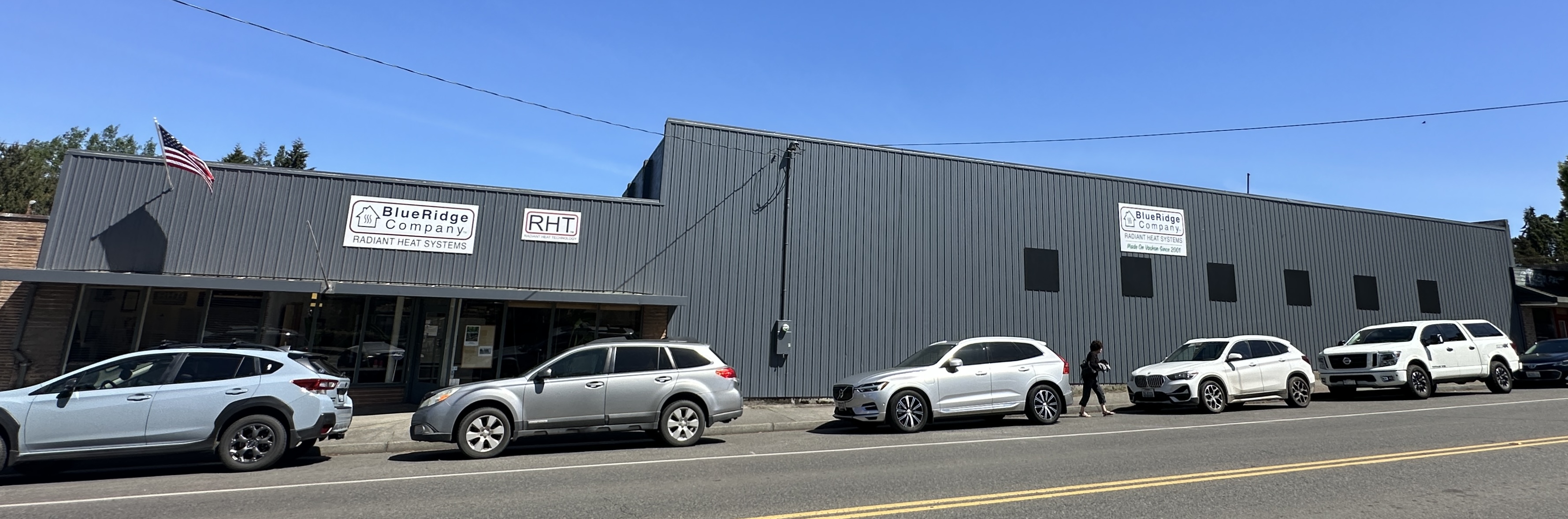 BlueRidge Company Headquarters in Vashon, Washington
