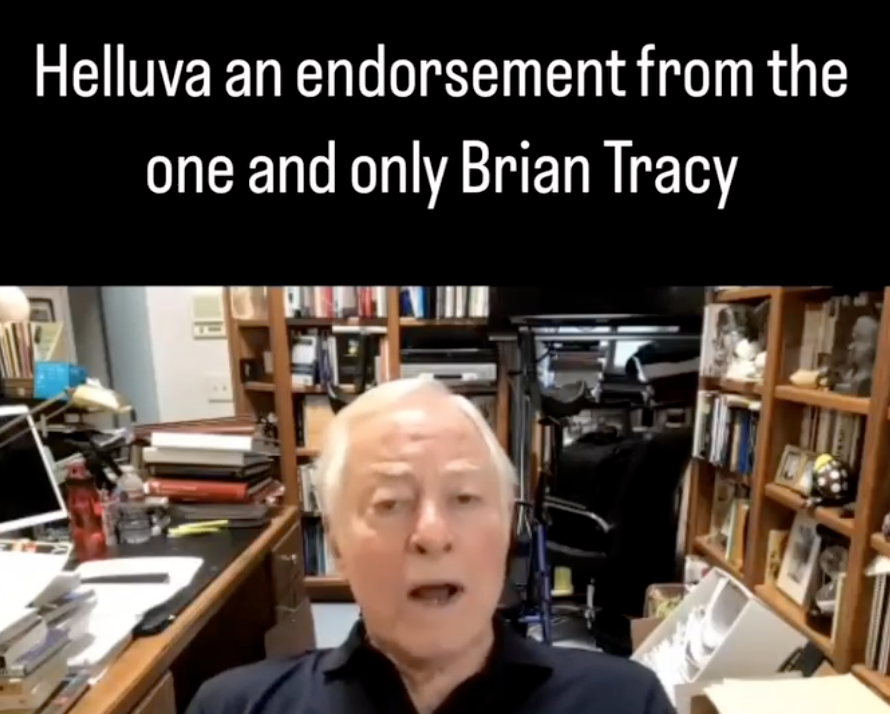 Brian Tracy Personal Endorsement