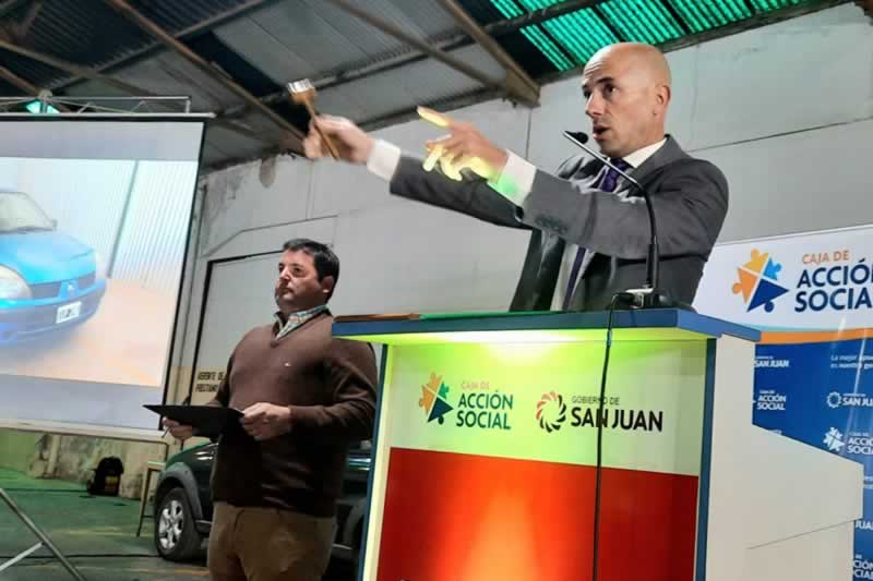 La Caja de Acción Social remató cuatro vehículos del Poder Judicial por más de $3 millones