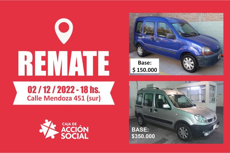 La Caja de Acción Social rematará dos movilidades antes que termine el año