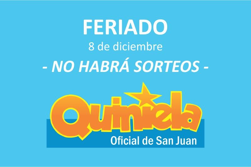 Por el feriado, no habrá sorteo de Quiniela este jueves