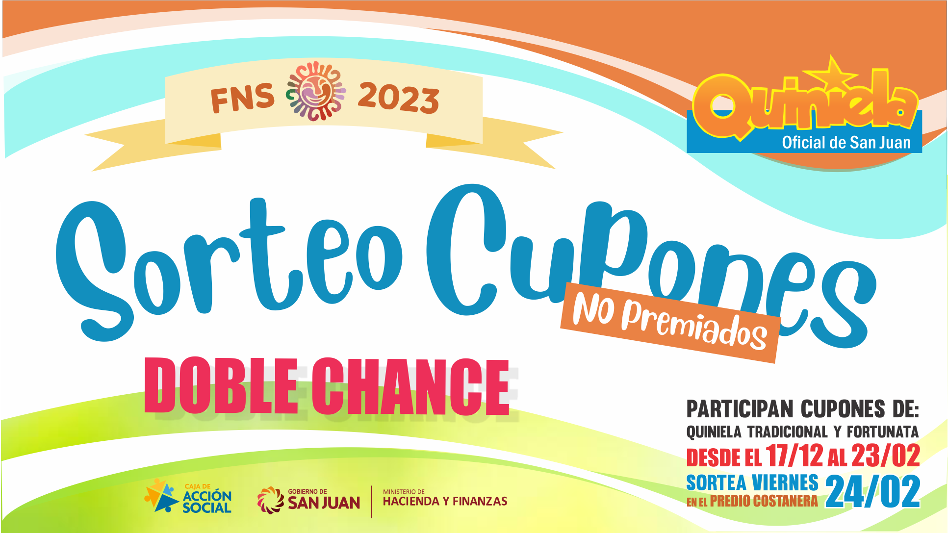 Este viernes habrá un Sorteo especial de Cupones no Premiados en la FNS