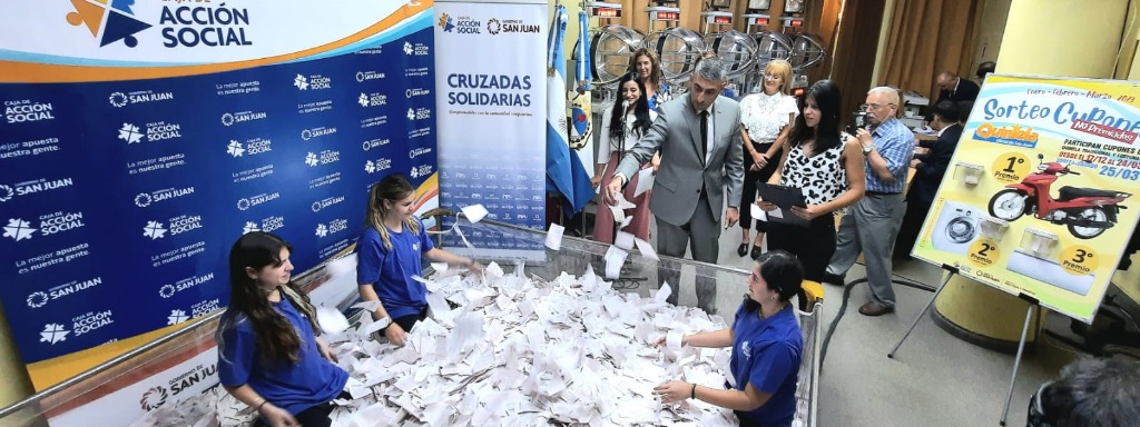 Con grandes premios, la Caja de Acción Social realizará los sorteos de Cupones no Premiados y Cruzadas Solidarias