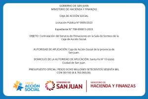 Licitación Pública Nº 0005/2023