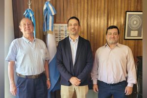 Visita del representante de lotería de la Provincia de Misiones