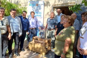 La Caja de Acción Social premia la solidaridad en Rivadavia y Rawson