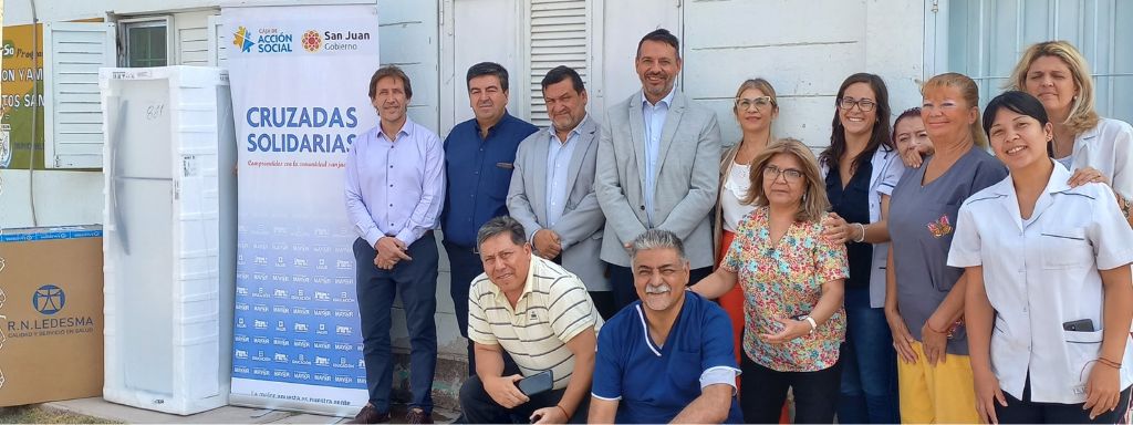 La Caja de Acción Social premia la solidaridad en Rivadavia y Rawson