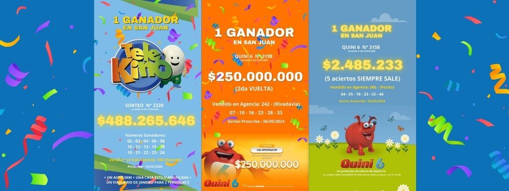 Tres Afortunados Sanjuaninos Se Alzan con Premios Millonarios.