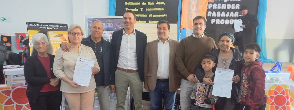 Operativo integral en Rawson con entrega de premios de Cruzadas Solidarias
