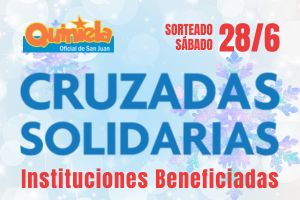 La Caja de Acción Social sorteó nuevas Cruzadas Solidarias para instituciones de toda la provincia
