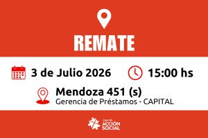 La Caja de Acción Social realizará un nuevo remate oficial de vehículos el próximo 3 de julio