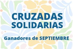 12 instituciones fueron beneficiadas en el sorteo de las Cruzadas Solidarias