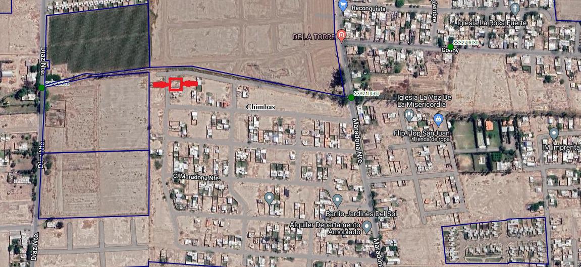 Terreno en Barrio Parque Norte, Chimbas