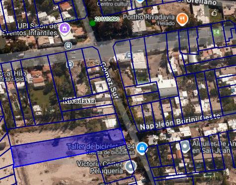 Terreno ideal para desarrollo en Rivadavia Gomez y Libertador