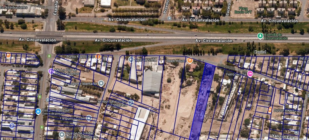 TERRENO LOTE 20 M DE FRENTE APTO DESARROLLO CAPITAL