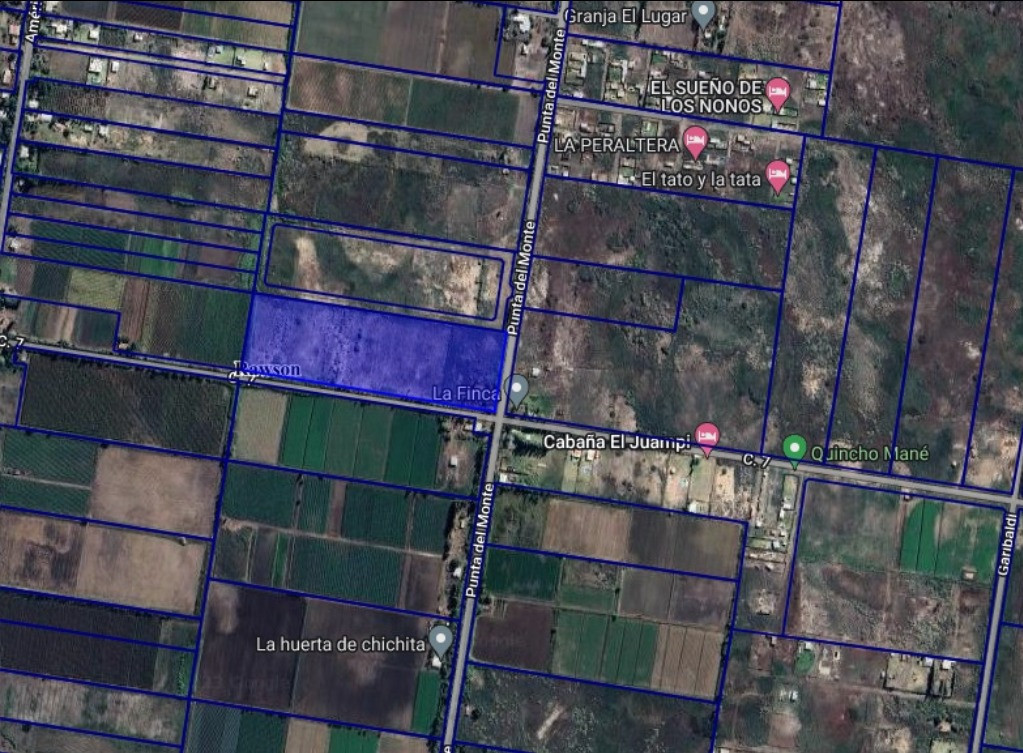 5 Ha en calle 7 y Punta del Monte