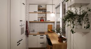 small apartment organization