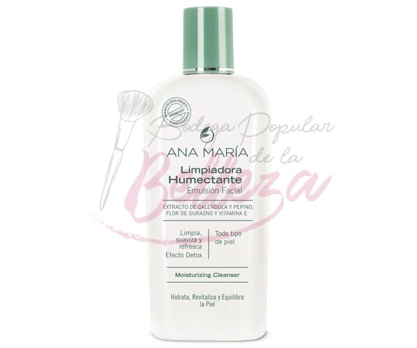 LIMPIADORA HUMECTANTE CON EXTRACTO DE CALÉNDULA Y PEPINO X180GR - ANA MARIA
